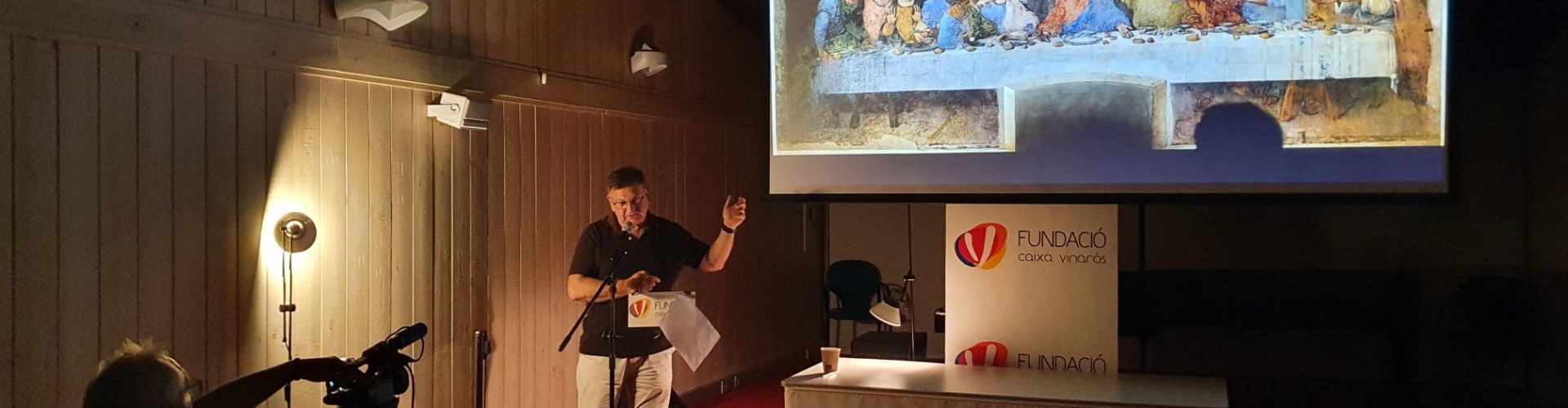 Conferència de Lluís Vives a la Fundació Caixa Vinaròs