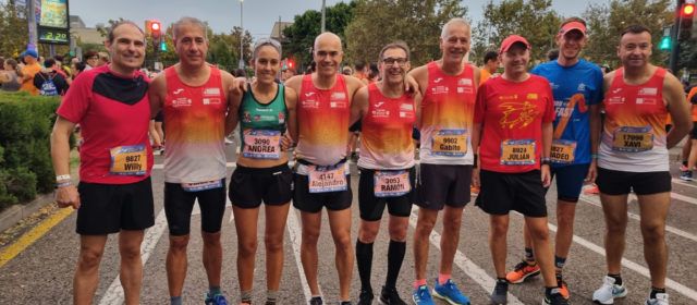 El Club Esportiu Vinaròs, en Mitja Marató de València, Marató Venecia i 5K d’Oriola