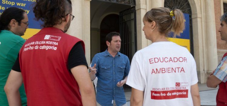 La Diputació de Castelló prorroga el contracte del servei d’Educació Ambiental per a la millora de la gestió dels residus domèstics