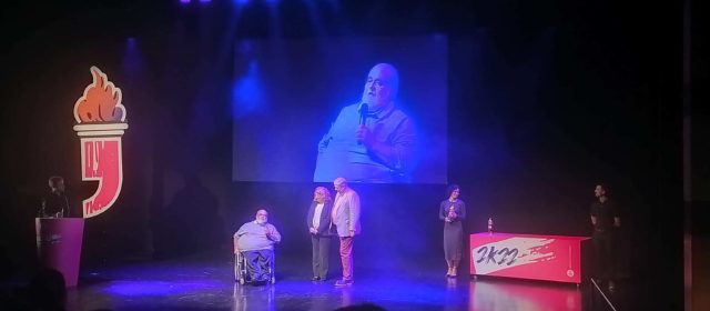 El presidente de Afaniad Vinaròs, Ramón Gisbert, Mención Especial en L’Hospitalet por su vida dedicada al deporte adaptado