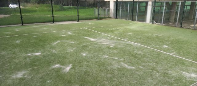 Albocàsser millora les pistes de pàdel i el camp de futbol 7