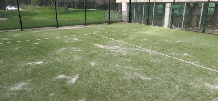 Albocàsser millora les pistes de pàdel i el camp de futbol 7