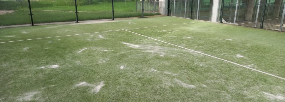 Albocàsser millora les pistes de pàdel i el camp de futbol 7