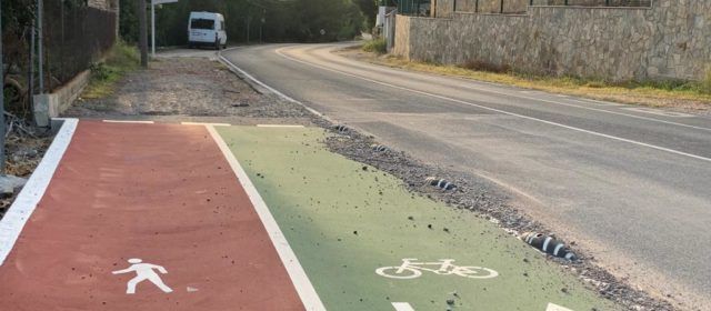Ronchera (PSPV) reclama que es prioritze la finalització del ciclocarril de les Fonts i que s’il·lumine