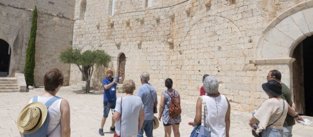 Les visites al Castell de Peníscola s’incrementen en setembre un 40% respecte al mateix mes de l’any de la Covid