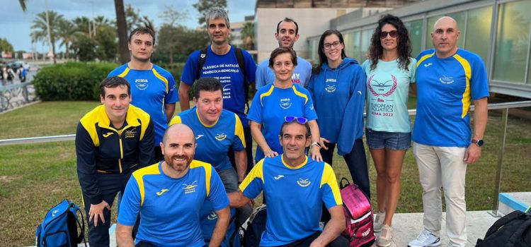 Cap de setmana d’activitat de competició per al Club Natació Benicarló