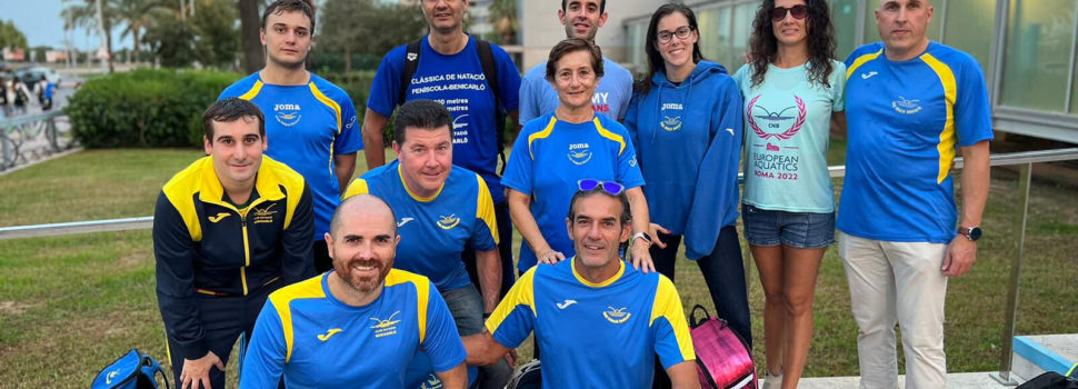 Cap de setmana d’activitat de competició per al  Club Natació Benicarló
