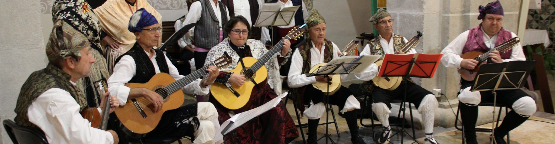 Missa batura en la Arciprestal de Vinaròs por el día del Pilar