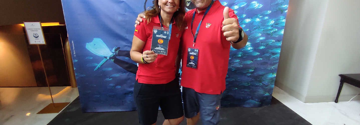 Héctor Ripollés y Lledó Bernat, de les Coves, logran medalla de oro y dos de plata en el Campeonato de Europa de Video Submarino