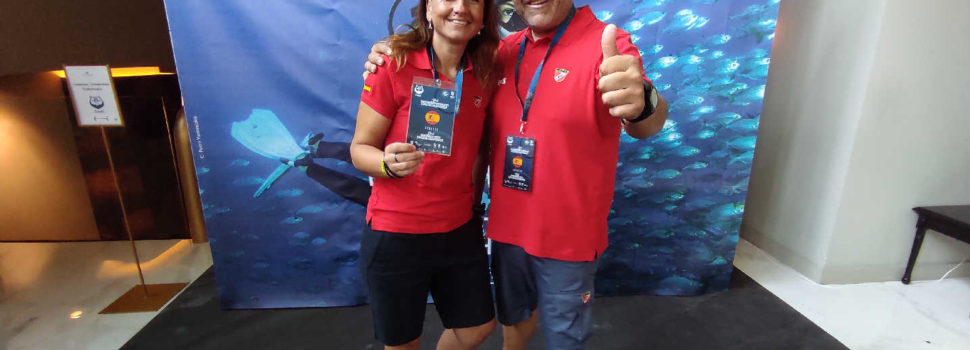 Héctor Ripollés y Lledó Bernat, de les Coves, logran medalla de oro y dos de plata en el Campeonato de Europa de Video Submarino