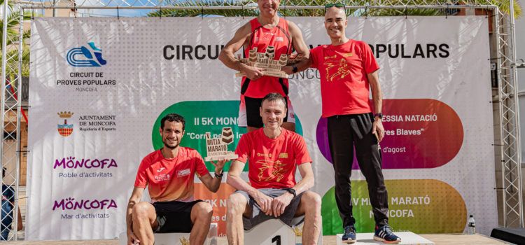 El Club Esportiu Vinaròs, en la Mitja Marató de Moncofa i 10K Castelló El Corte Ingles