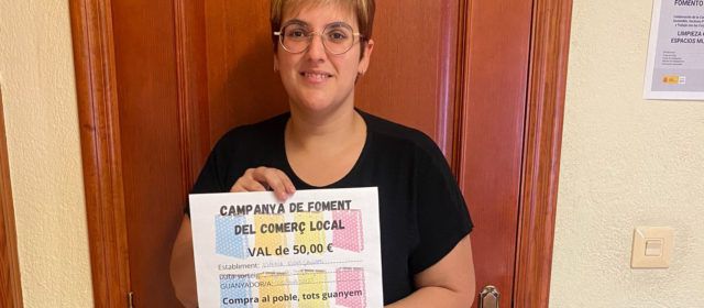 Albocàsser reparteix 3000 euros en premis per a fomentar el comerç local