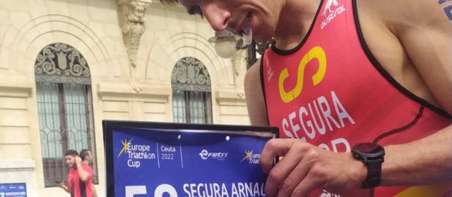 Guillem Segura, sense sort en la Copa d’Europa de Triatló sprint a Ceuta