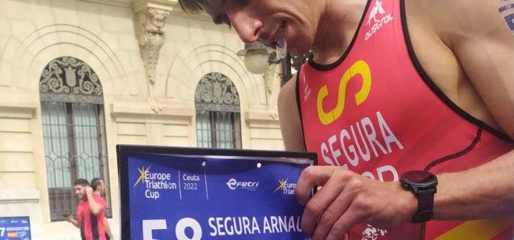Guillem Segura, sense sort en la Copa d’Europa de Triatló sprint a Ceuta