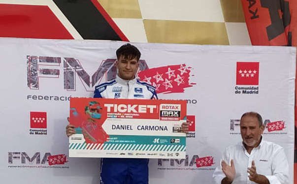 Dani Carmona, Karting Club Vinaròs, campeón de España en categoría DD2