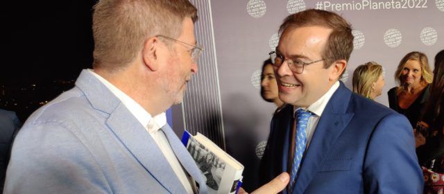 Trobada amb Javier Sierra, recordant vinculacions amb Vinaròs
