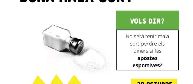 Vinaròs s’adhereix a la campanya de conscienciació sobre el joc d’atzar amb motiu del 29 d’octubre