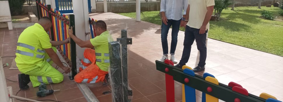 L’Ajuntament de Peníscola emprén millores al col·legi