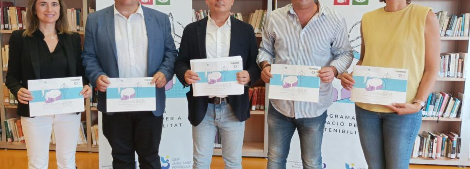 Los centros educativos de Peñíscola se vuelcan con el proyecto municipal de Educación para la Sostenibilidad  