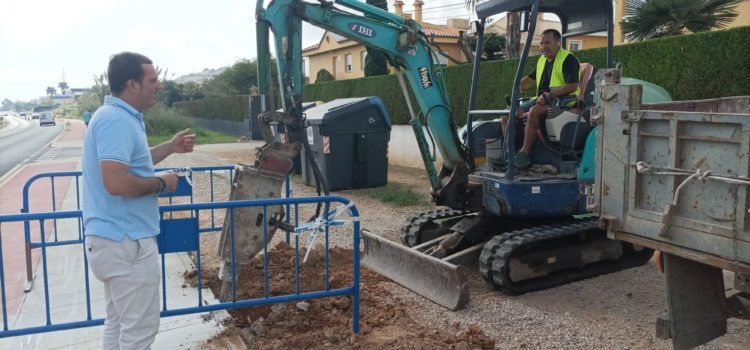 L’Ajuntament de Peníscola inicia les obres d’ampliació de l’enllumenat en la CV141, principal vial d’accés al municipi