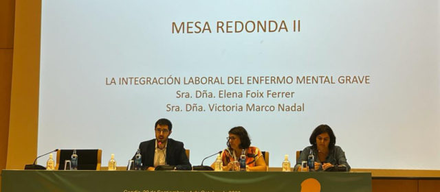 El CRIS de Vinaròs participa en la XXIX reunió de la Societat de Psiquiatria de la Comunitat Valenciana