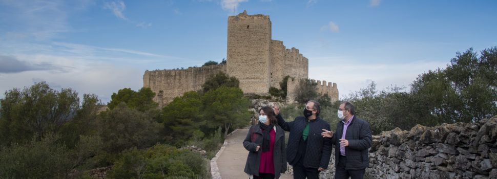 L’alcalde de Santa Magdalena aplaudeix la millora de l’accés al Castell per part de Diputació