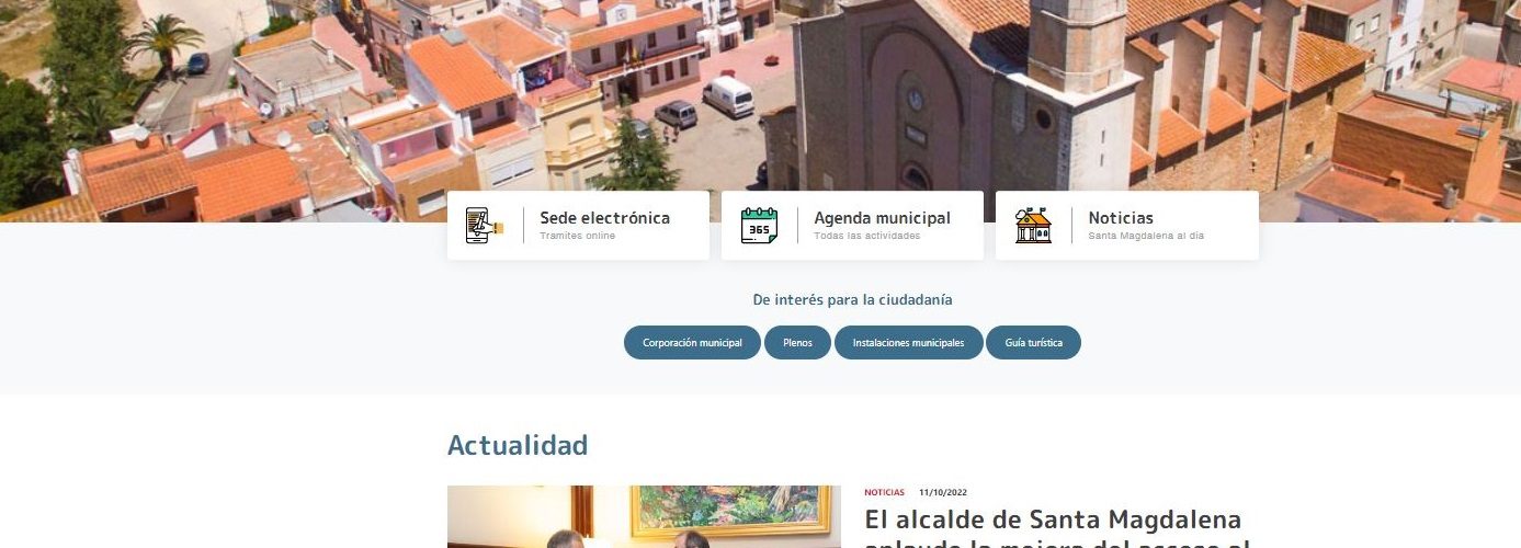 Santa Magdalena acosta l’administració electrònica a la ciutadania amb videotutorials