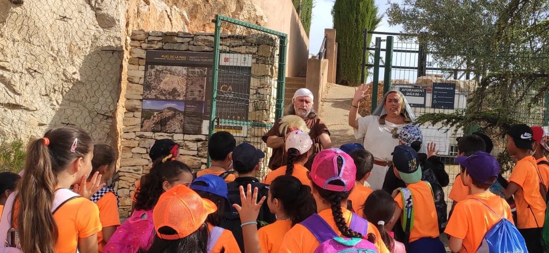 Tornen les visites dinamitzades per als escolars a l’històric Puig de la Nau de Benicarló