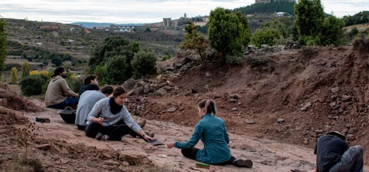 Morella sol·licitarà la declaració BIC del jaciment de petjades de dinosaure del Mas de Romeu
