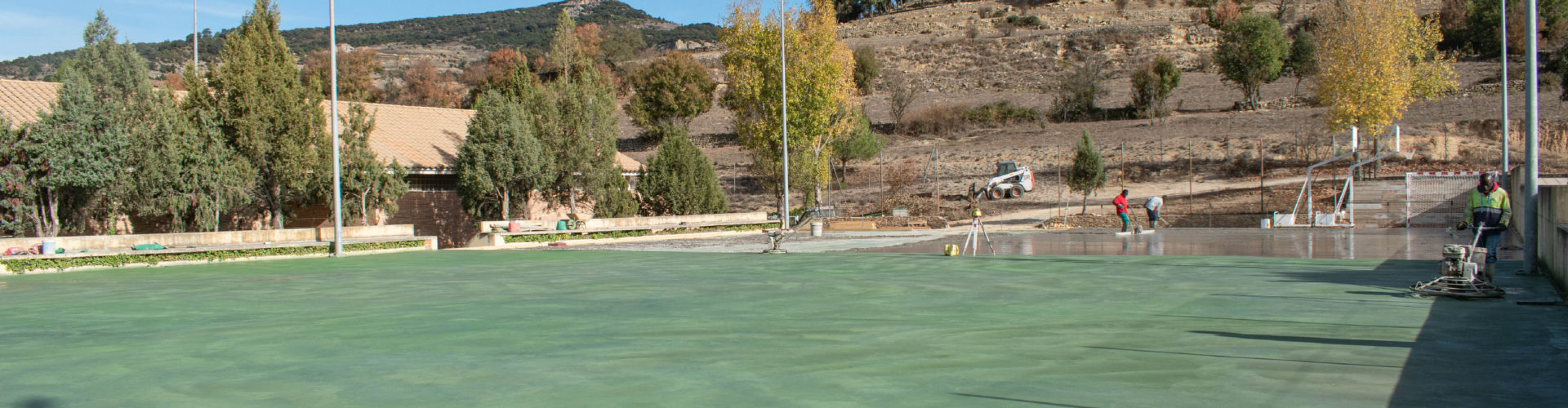 Millores en les infraestructures esportives de Morella