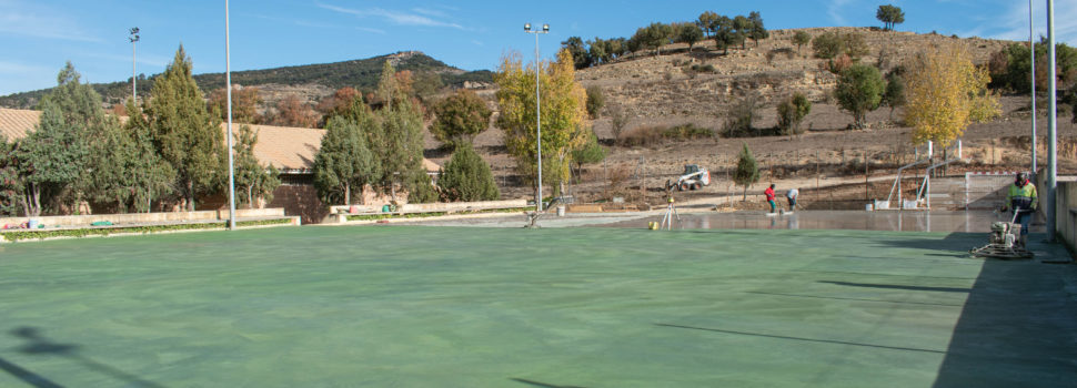 Millores en les infraestructures esportives de Morella
