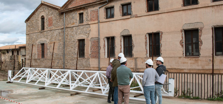 Avanç de les obres de l’Escola de Música de Morella i licitació de la nova biblioteca al Colomer Zurita