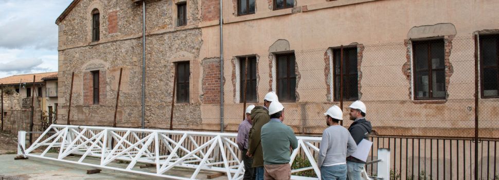 Avanç de les obres de l’Escola de Música de Morella i licitació de la nova biblioteca al Colomer Zurita
