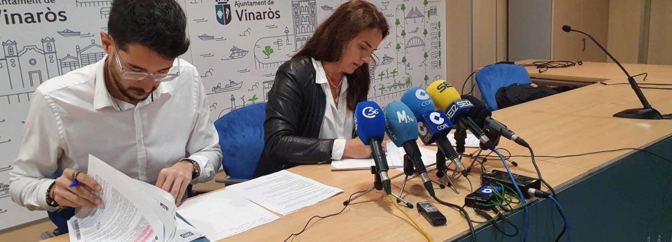 Albella i Morellà presenten el projecte de remodelació de l’avinguda de la Llibertat de Vinaròs