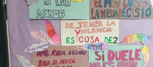 Dia Internacional de l’Eliminació de la Violència contra les Dones a l’IES Leopoldo Querol