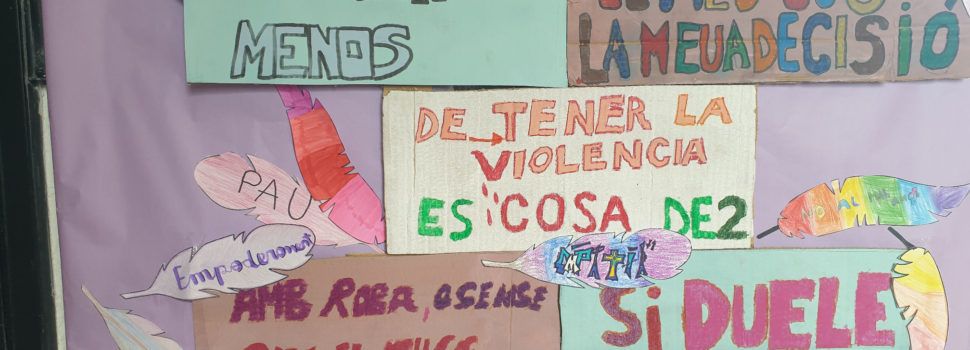 Dia Internacional de l’Eliminació de la Violència contra les Dones a l’IES Leopoldo Querol