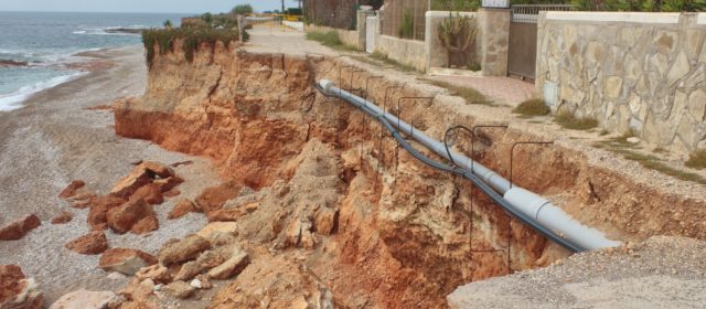 PP Vinaròs demana la reparació urgent del tram de la Costa Sud que es va esfondrar al mes de juny