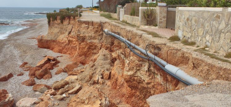 PP Vinaròs demana la reparació urgent del tram de la Costa Sud que es va esfondrar al mes de juny