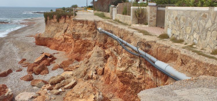 PP Vinaròs demana la reparació urgent del tram de la Costa Sud que es va esfondrar al mes de juny