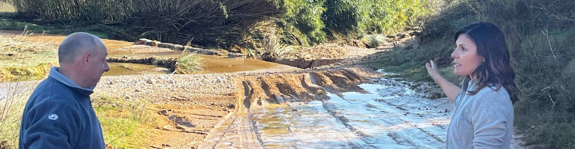 El Ayuntamiento de Canet Lo Roig estudia solicitar la declaración de zona catastrófica por los daños de la lluvia