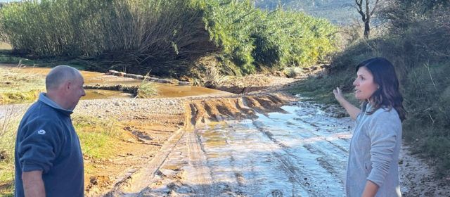 El Ayuntamiento de Canet Lo Roig estudia solicitar la declaración de zona catastrófica por los daños de la lluvia