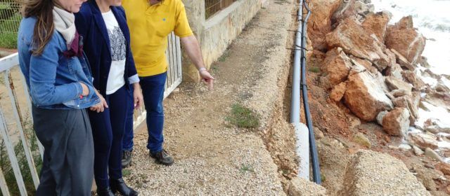 El PPCS exigeix a Vinaròs la protecció per a una costa en regressió que amenaça els habitatges