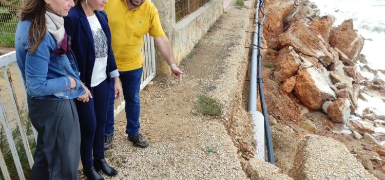 El PPCS exigeix a Vinaròs la protecció per a una costa en regressió que amenaça els habitatges