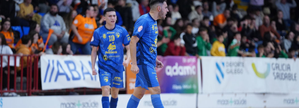 El Servigroup Peñíscola tira de épica para igualar un 4-0 en Burela (4-4)