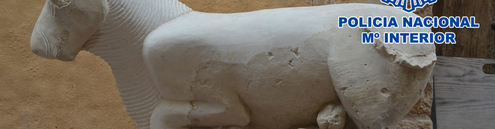 La Policía Nacional recupera una escultura de origen íbero fechada entre el siglo IV y V a.C.