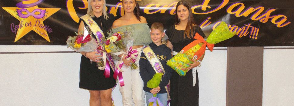 Jénnifer Senén y Erik Rubio, reina y rey infantil 2023 de la comparsa “Gent en Dansa”