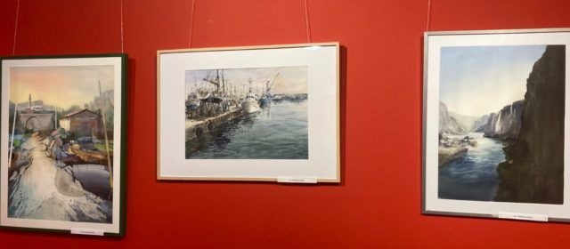 Exposició del certamen d’aquarel.les Puig Roda