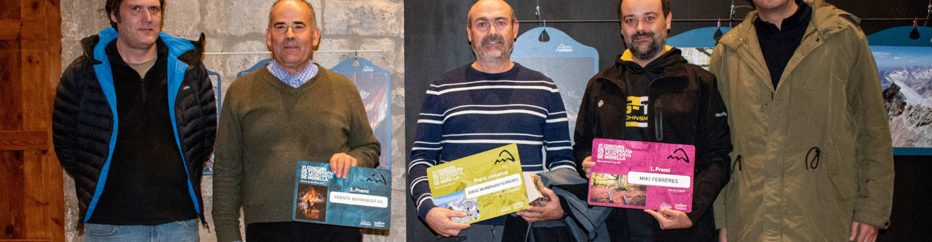 Miki Ferreres, Vicente Barraquet i Jorge Membrado; premis del VI Concurs de fotografia de muntanya de Morella