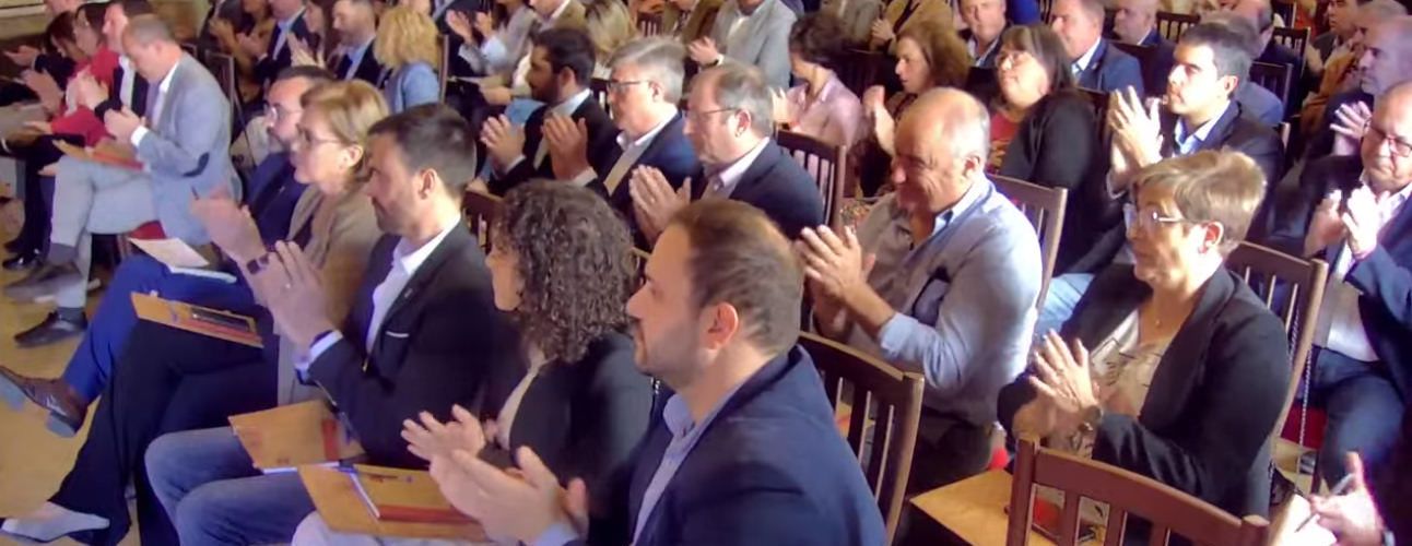 Cimera d’alcaldes i alcaldesses a la Diputació de Castelló