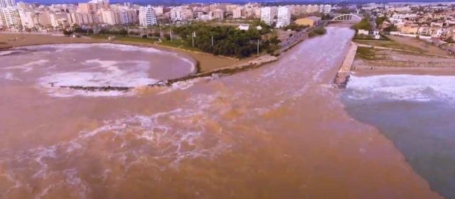 Espectacular vídeo de la desembocadura del Cervol, a vista de Geo Drone Air